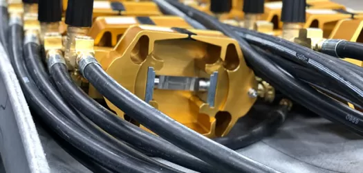 Fenómeno de falla de la manguera hidráulica de bobinado de alambre de alta presión